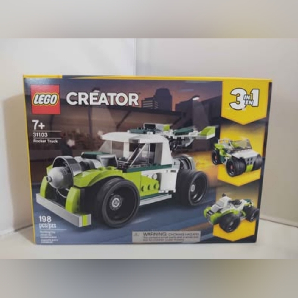 Lego Creator 31103 Rocket Truck NWT Building Toy Set